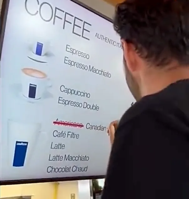 加拿大一咖啡店将“美式咖啡”改名“加式咖啡”